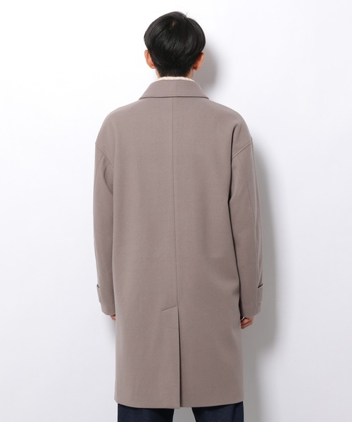 LAKOLE（ラコレ）の「ウーリーテックステンカラーコート / 953110（ステンカラーコート・メンズ・アッシュグレー/ブラック/ネイビー/ブラウン・SMALL/MEDIUM/LARGE）」の8枚目の写真