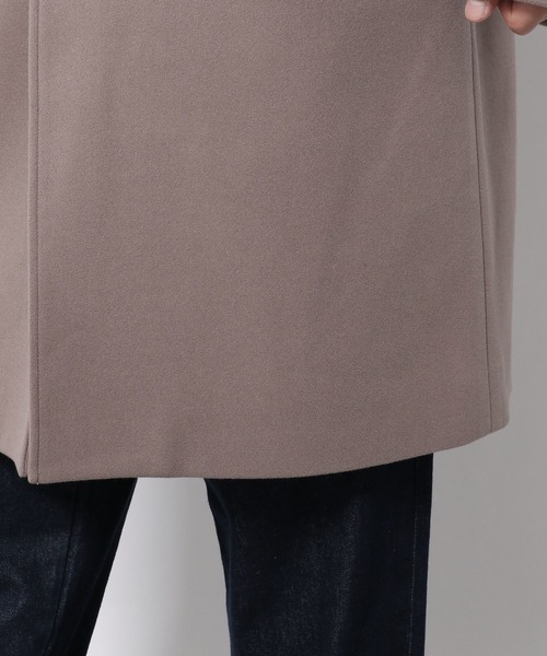 LAKOLE（ラコレ）の「ウーリーテックステンカラーコート / 953110（ステンカラーコート・メンズ・アッシュグレー/ブラック/ネイビー/ブラウン・SMALL/MEDIUM/LARGE）」の14枚目の写真