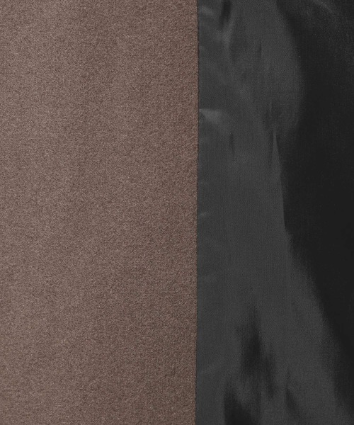 LAKOLE（ラコレ）の「ウーリーテックステンカラーコート / 953110（ステンカラーコート・メンズ・アッシュグレー/ブラック/ネイビー/ブラウン・SMALL/MEDIUM/LARGE）」の21枚目の写真