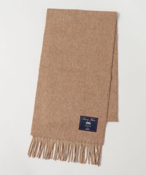 SHIPS（シップス）の「SHIPS: MOON ソリッドマフラー（マフラー・メンズ・ネイビー/グリーン/ダークグレー/キャメル/レンガ・ONE SIZE）」の8枚目の写真