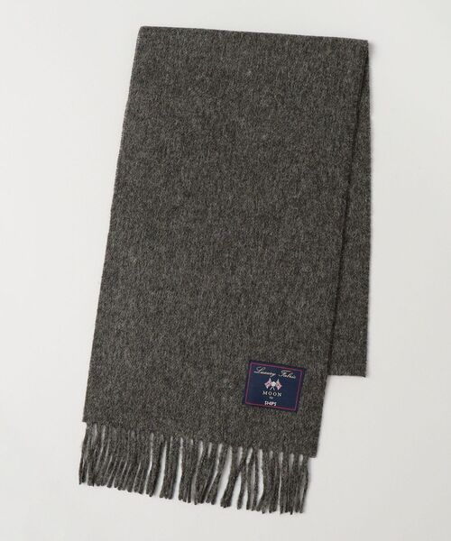 SHIPS（シップス）の「SHIPS: MOON ソリッドマフラー（マフラー・メンズ・ネイビー/グリーン/ダークグレー/キャメル/レンガ・ONE SIZE）」の13枚目の写真