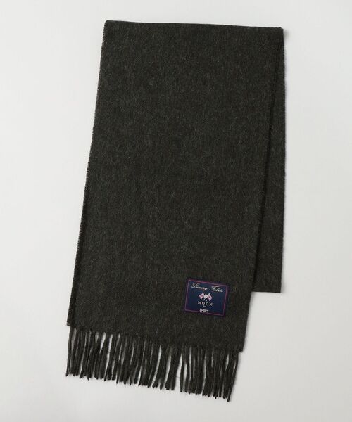 SHIPS（シップス）の「SHIPS: MOON ソリッドマフラー（マフラー・メンズ・ネイビー/グリーン/ダークグレー/キャメル/レンガ・ONE SIZE）」の10枚目の写真