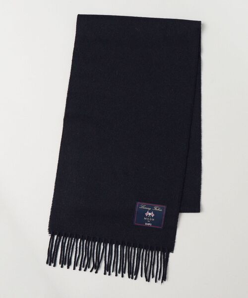 SHIPS（シップス）の「SHIPS: MOON ソリッドマフラー（マフラー・メンズ・ネイビー/グリーン/ダークグレー/キャメル/レンガ・ONE SIZE）」の22枚目の写真