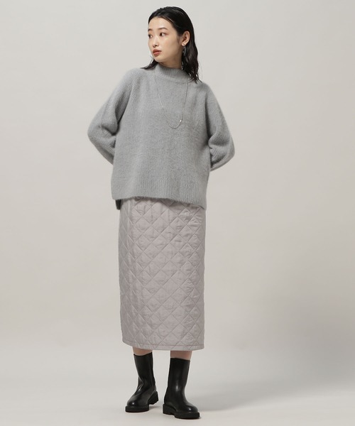 NATURAL BEAUTY BASIC(ナチュラルビューティーベーシック)の「キルティングフレアスカート(スカート・レディース・ネイビー/グレー・SMALL/MEDIUM)」の14枚目の写真