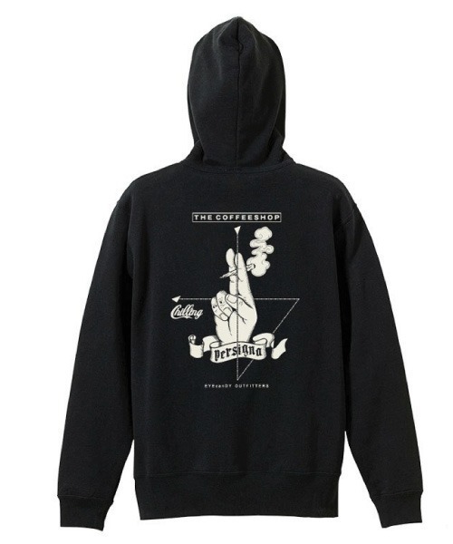 Port(ポート)の「【 eyedy / アイディー 】 STAFF P/O PK(パーカー・メンズ・サンドベージュ/ブラック・XXL/M/XL/L)」の2枚目の写真