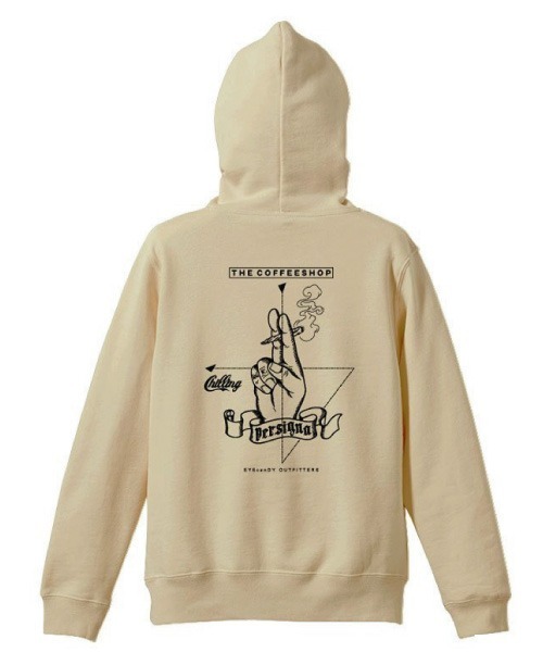 Port(ポート)の「【 eyedy / アイディー 】 STAFF P/O PK(パーカー・メンズ・サンドベージュ/ブラック・XXL/M/XL/L)」の5枚目の写真
