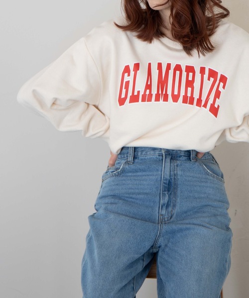 WEGO（ウィゴー）の「WEGO/ボリュームスリーブプルオーバー（スウェット・レディース・ホワイト/オフホワイト/サックスブルー/オートミール/ブルー/その他1・FREE）」の3枚目の写真