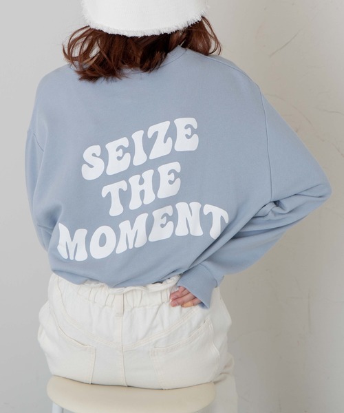 WEGO（ウィゴー）の「WEGO/ボリュームスリーブプルオーバー（スウェット・レディース・ホワイト/オフホワイト/サックスブルー/オートミール/ブルー/その他1・FREE）」の5枚目の写真