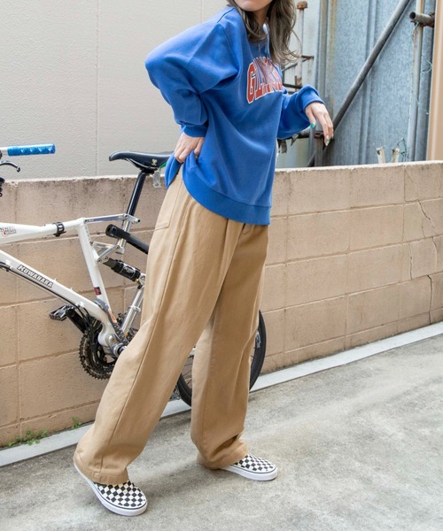 WEGO（ウィゴー）の「WEGO/ボリュームスリーブプルオーバー（スウェット・レディース・ホワイト/オフホワイト/サックスブルー/オートミール/ブルー/その他1・FREE）」の9枚目の写真