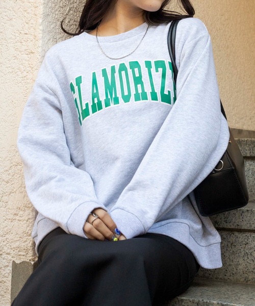 WEGO（ウィゴー）の「WEGO/ボリュームスリーブプルオーバー（スウェット・レディース・ホワイト/オフホワイト/サックスブルー/オートミール/ブルー/その他1・FREE）」の19枚目の写真