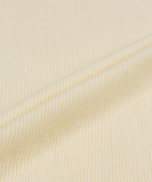 PUNYUS（プニュズ）の「リブハイネックニット（ニット/セーター・レディース・グリーン/パープル/ブラック/オレンジ/オフホワイト・3/4/2/1）」の13枚目の写真