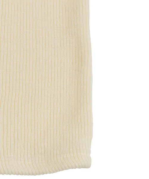 PUNYUS（プニュズ）の「リブハイネックニット（ニット/セーター・レディース・グリーン/パープル/ブラック/オレンジ/オフホワイト・3/4/2/1）」の14枚目の写真