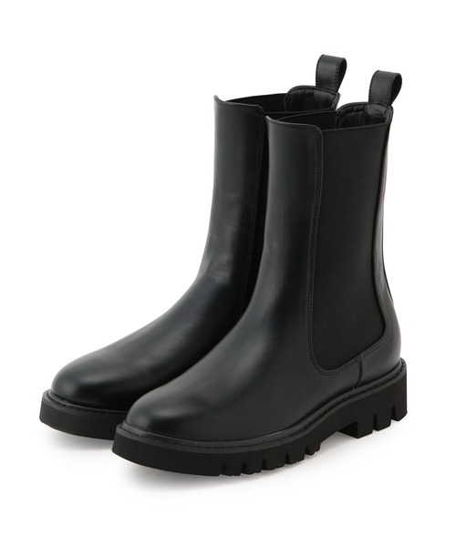 ADAM ET ROPE'（アダムエロペ）の「【WEB限定】サイドゴアブーツ（ブーツ・レディース・ブラック・23.5cm/24.5cm/23.0cm/24.0cm）」の9枚目の写真
