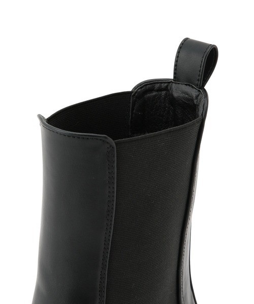 ADAM ET ROPE'（アダムエロペ）の「【WEB限定】サイドゴアブーツ（ブーツ・レディース・ブラック・23.5cm/24.5cm/23.0cm/24.0cm）」の4枚目の写真