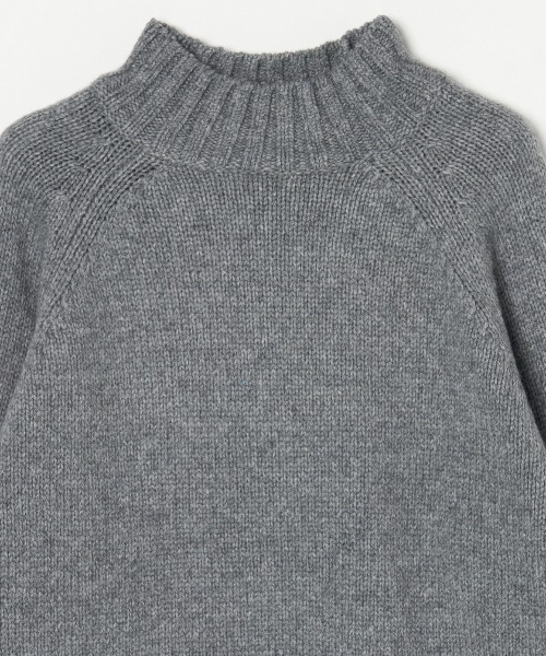 three dots（スリードッツ）の「Men's tasmania l/s mock neck（ニット/セーター・メンズ・オートミール/ネイビー/グレー・MEDIUM/SMALL/LARGE）」の12枚目の写真
