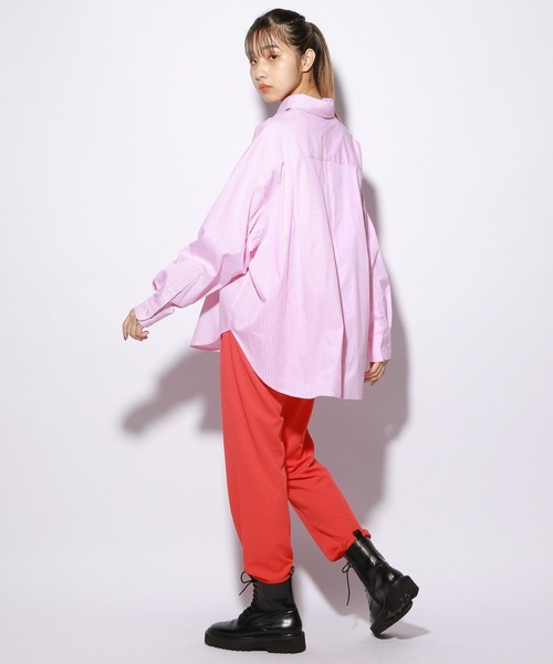 PBLIM（ページボーイリム）の「【PAGEBOYLIM】ストライプシャツ（シャツ/ブラウス・レディース・ブルー系その他/ピンク系その他/ブラック系その他・MEDIUM/LARGE）」の10枚目の写真