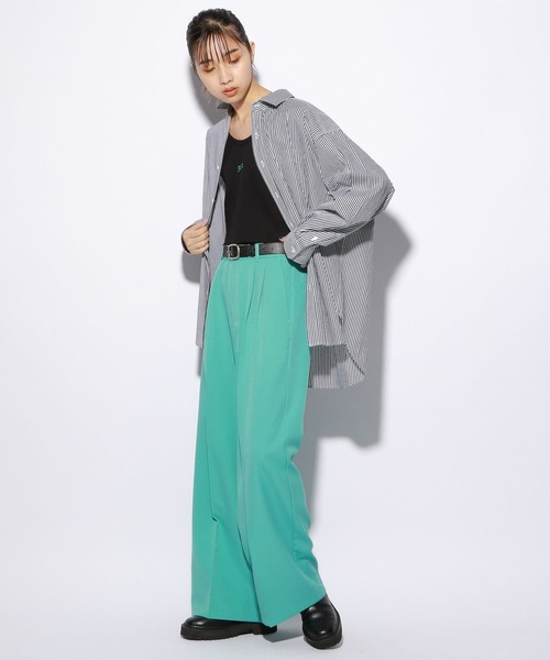 PBLIM（ページボーイリム）の「【PAGEBOYLIM】ストライプシャツ（シャツ/ブラウス・レディース・ブルー系その他/ピンク系その他/ブラック系その他・MEDIUM/LARGE）」の7枚目の写真