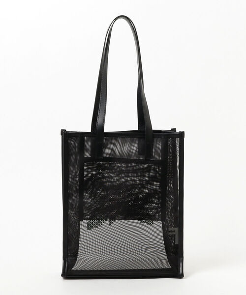 Ray BEAMS（レイビームス）の「Casselini × Ray BEAMS / 別注 クロス ステッチ トートバッグ（トートバッグ・レディース・シルバー/ブラック・ONE SIZE）」の11枚目の写真