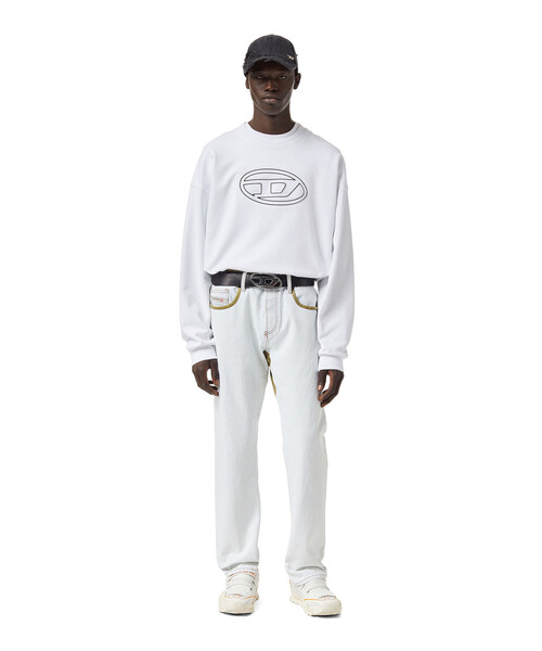 DIESEL（ディーゼル）の「メンズ スウェット クルーネック（スウェット・メンズ・ホワイト/ブラック・X-LARGE/X-SMALL/LARGE/SMALL/MEDIUM/XX-LARGE）」の17枚目の写真