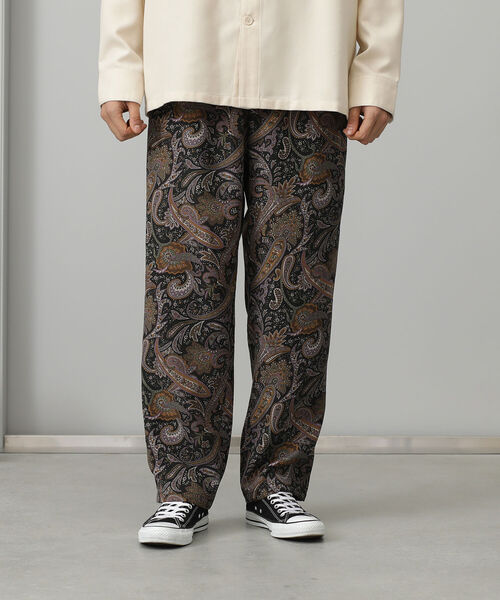 BEAMS HEART(ビームスハート)の「BEAMS HEART / プリント ワイド イージー パンツ(その他パンツ・メンズ・ブラック/レッド系その他7・SMALL/MEDIUM/LARGE)」の5枚目の写真