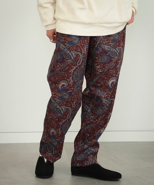 BEAMS HEART(ビームスハート)の「BEAMS HEART / プリント ワイド イージー パンツ(その他パンツ・メンズ・ブラック/レッド系その他7・SMALL/MEDIUM/LARGE)」の15枚目の写真