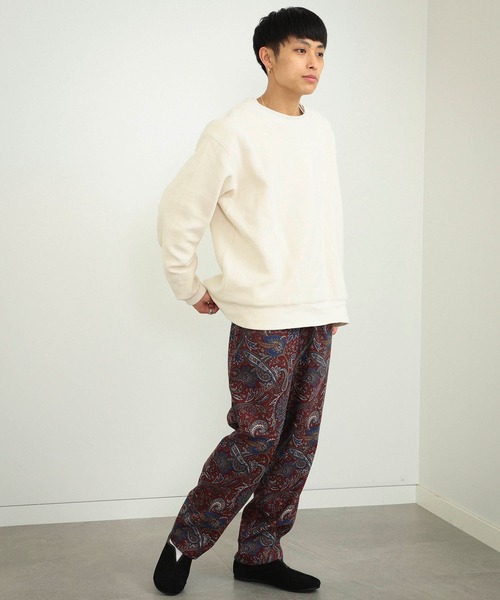 BEAMS HEART(ビームスハート)の「BEAMS HEART / プリント ワイド イージー パンツ(その他パンツ・メンズ・ブラック/レッド系その他7・SMALL/MEDIUM/LARGE)」の14枚目の写真