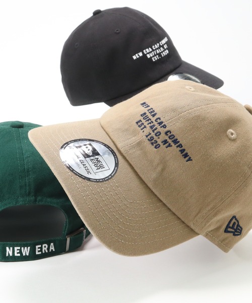 NEW ERA（ニューエラ）の「ニューエラ キャップ ストラップロゴ カジュアルクラシック（キャップ・メンズ・グリーン/ベージュ/ネイビー/ホワイト/ブラック/ベージュ系その他・FREE）」の3枚目の写真