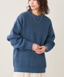 CIAOPANIC TYPY | ウォッシャブルワッフルニットクルー(ニット/セーター)
