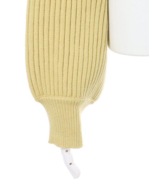 Allamanda(アラマンダ)の「前後2Wayショート丈リブ/カーディガン(カーディガン/ボレロ・レディース・ピンク/イエロー/アイボリー/その他・M)」の9枚目の写真