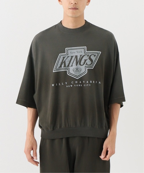 Willy Chavarria ファッションデザイナーTシャツ Tom T-Shirt 2 in Black – SVRN