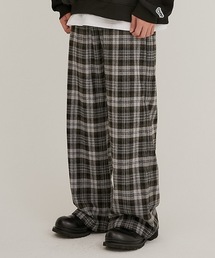 crump | 【crump 】タータンチェック ワイドパンツ / TARTAN CHECK WHIDE PANTS(その他パンツ)