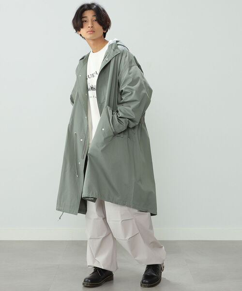 BeAMS DOT(ビームスドット)の「【WEB限定】BeAMS DOT / ナイロンコットン カーゴパンツ(カーゴパンツ・メンズ・ブラック/ベージュ・SMALL/MEDIUM/LARGE)」の18枚目の写真