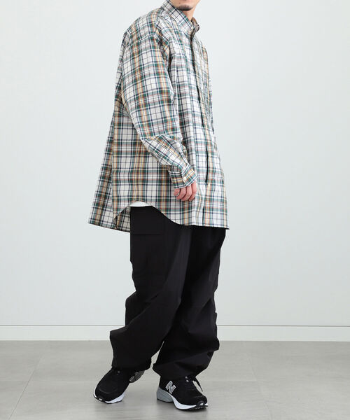 BeAMS DOT(ビームスドット)の「【WEB限定】BeAMS DOT / ナイロンコットン カーゴパンツ(カーゴパンツ・メンズ・ブラック/ベージュ・SMALL/MEDIUM/LARGE)」の20枚目の写真