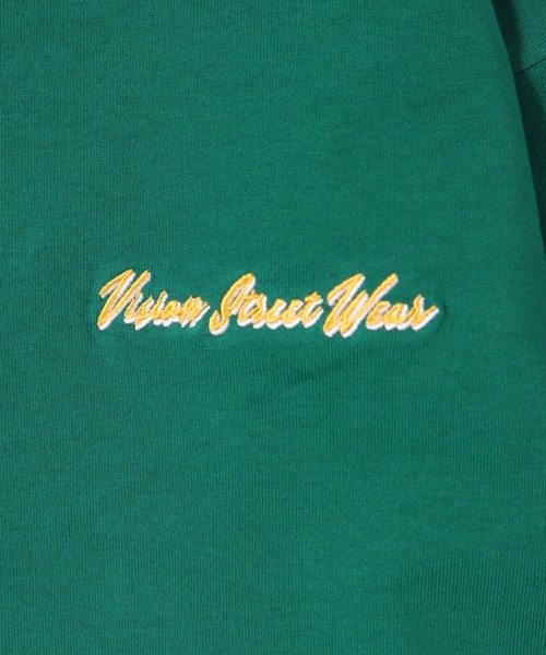 VISION STREET WEAR(ヴィジョンストリートウェア)の「【VISION STREET WEAR】スケボーサテンワッペンクルーネックロンT(Tシャツ/カットソー・レディース・グリーン/ブルー/ブラック/ホワイト・LARGE/X-LARGE/MEDIUM)」の19枚目の写真