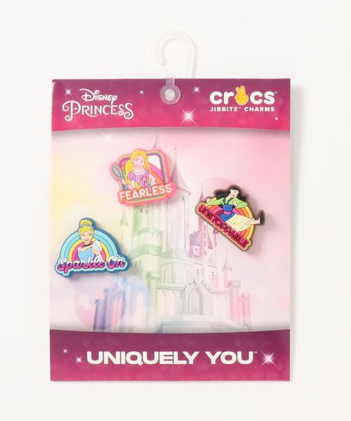 クロックス Crocs ディズニー ヒロイン 3pk Disney Heroines 3 Pack シューズアクセサリー Crocs クロックス のファッション通販 Zozotown