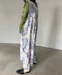 SANSeLF】flower quilting gather dress sanw22s25を使った人気 