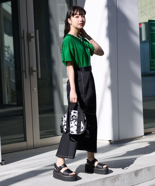 Dickies（ディッキーズ）の「Dickies × FREAK'S STORE/ディッキーズ 別注MERMAID SKIRT/別注マーメイドスカート（スカート・レディース・ブラック/ブルー・SMALL/MEDIUM）」の5枚目の写真