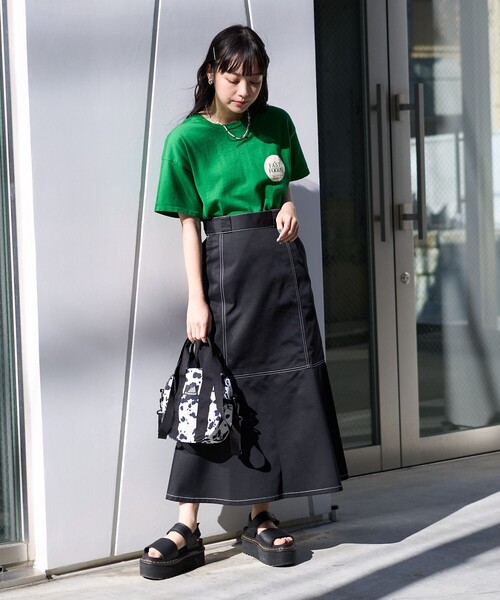 Dickies（ディッキーズ）の「Dickies × FREAK'S STORE/ディッキーズ 別注MERMAID SKIRT/別注マーメイドスカート（スカート・レディース・ブラック/ブルー・SMALL/MEDIUM）」の12枚目の写真