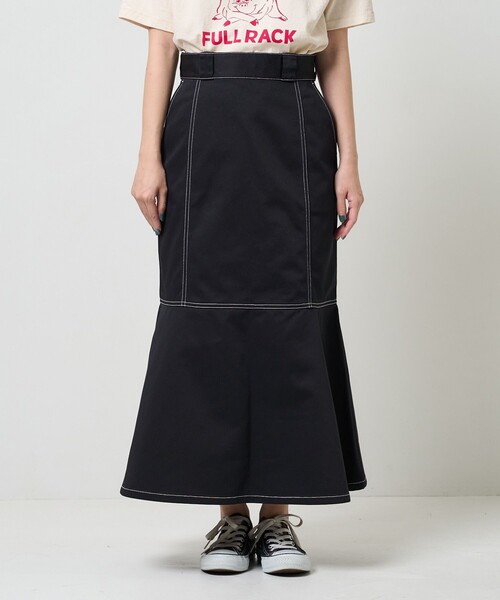 Dickies（ディッキーズ）の「Dickies × FREAK'S STORE/ディッキーズ 別注MERMAID SKIRT/別注マーメイドスカート（スカート・レディース・ブラック/ブルー・SMALL/MEDIUM）」の16枚目の写真