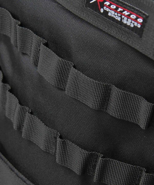 ROTHCO（ロスコ）の「ROTHCO / ロスコ / ウェビングテープ バックパック / リュック / ミリタリーバッグ（バックパック/リュック・メンズ・ブラック・FREE）」の8枚目の写真