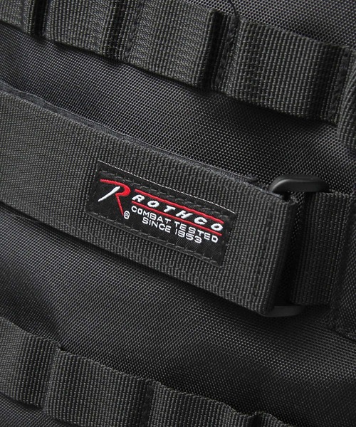 ROTHCO（ロスコ）の「ROTHCO / ロスコ / ウェビングテープ バックパック / リュック / ミリタリーバッグ（バックパック/リュック・メンズ・ブラック・FREE）」の17枚目の写真