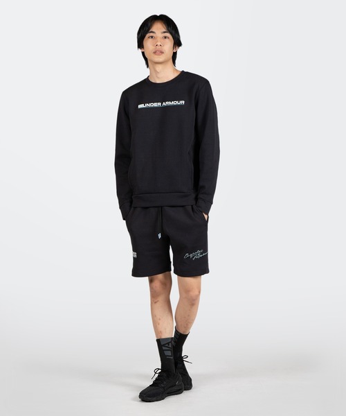 UNDER ARMOUR（アンダーアーマー）の「UAサミット ニット クルーシャツ（トレーニング/メンズ）（スウェット・メンズ・ブラック/ベージュ・3XL/S/XXL/M/L/XL）」の10枚目の写真