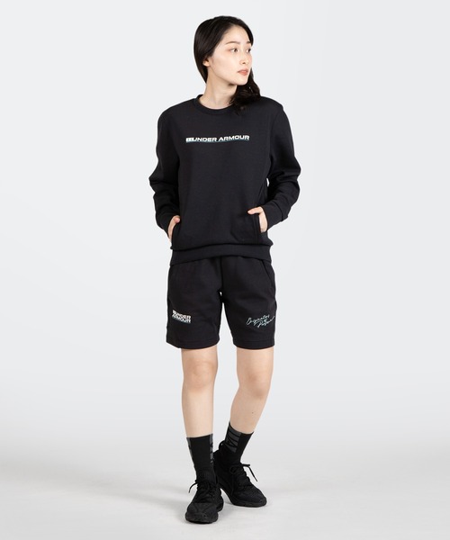 UNDER ARMOUR（アンダーアーマー）の「UAサミット ニット クルーシャツ（トレーニング/メンズ）（スウェット・メンズ・ブラック/ベージュ・3XL/S/XXL/M/L/XL）」の9枚目の写真
