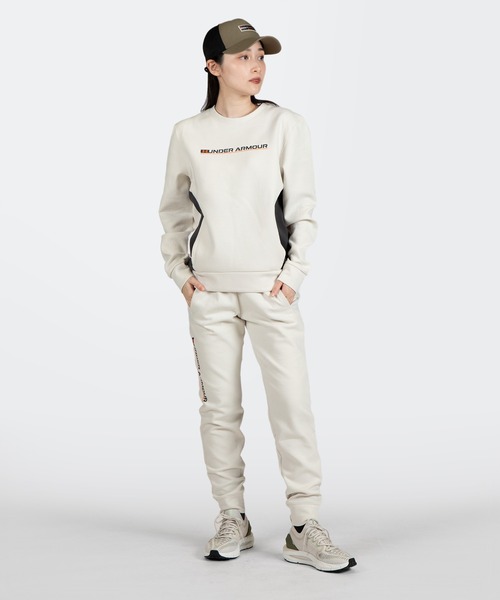 UNDER ARMOUR（アンダーアーマー）の「UAサミット ニット クルーシャツ（トレーニング/メンズ）（スウェット・メンズ・ブラック/ベージュ・3XL/S/XXL/M/L/XL）」の7枚目の写真