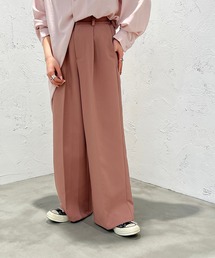 apres jour mignon | カラーワイドパンツ【ZOZOTOWN限定アイテム】(その他パンツ)