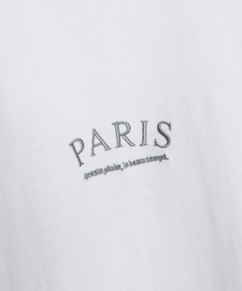 Confirm（コンファーム）の「Confirm / コンファーム 刺繍ロゴ ルーズシルエットロンT（Tシャツ/カットソー・メンズ・ホワイト/ホワイト系その他/ブラック系その他/チャコールグレー・M/L）」の12枚目の写真