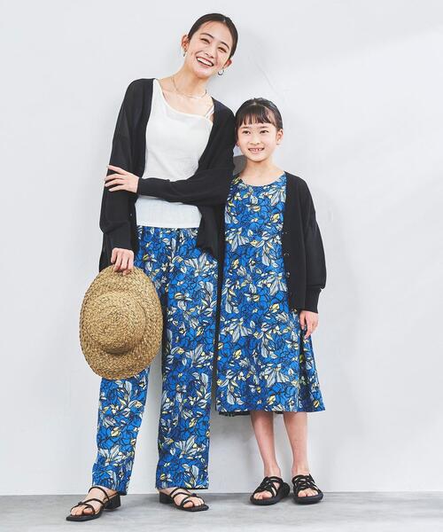 coen（コーエン）の「【coen キッズ/ジュニア】[洗える]サラコVネックニットカーディガン（カーディガン/ボレロ・キッズ・ダークグリーン/ブラック/ライトピンク・150/130/110）」の16枚目の写真