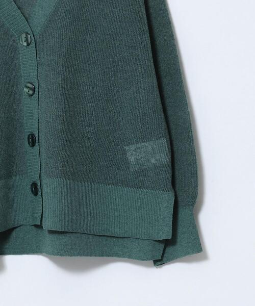 coen（コーエン）の「【coen キッズ/ジュニア】[洗える]サラコVネックニットカーディガン（カーディガン/ボレロ・キッズ・ダークグリーン/ブラック/ライトピンク・150/130/110）」の21枚目の写真