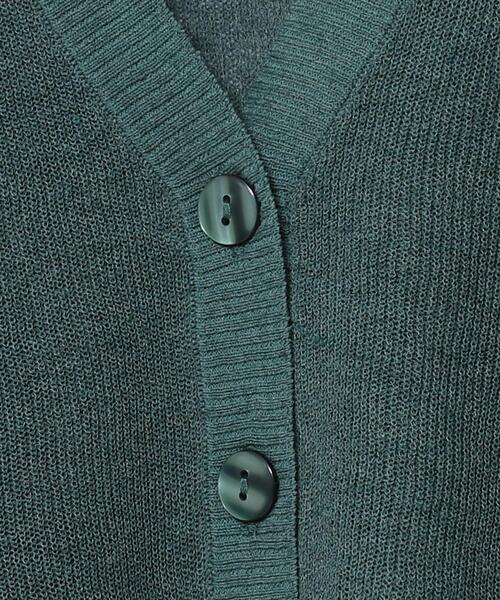 coen（コーエン）の「【coen キッズ/ジュニア】[洗える]サラコVネックニットカーディガン（カーディガン/ボレロ・キッズ・ダークグリーン/ブラック/ライトピンク・150/130/110）」の22枚目の写真