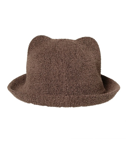 14+（イチヨンプラス）の「ねこちゃんサーモハット（ハット・キッズ・ブラック/ブラウン/オフホワイト・X-SMALL）」の6枚目の写真